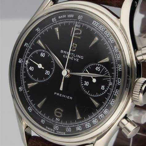 breitling chronograph ref 790|1940s Breitling Premier Chronograph Reference 790.